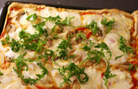 Vegetarisk pizza