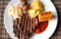 Grillad entrecote Grillad entrecote