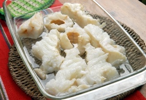 Laga lutfisk i ugn