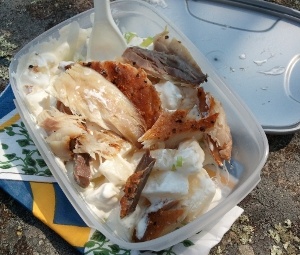 Potatissallad med makrill