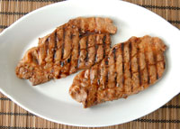 Grillad fläskkarré Grillad fläskkarré