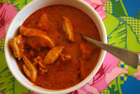 Korma curry med kyckling Korma curry med kyckling