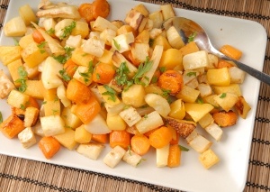 Rostade rotfrukter Rostade rotfrukter