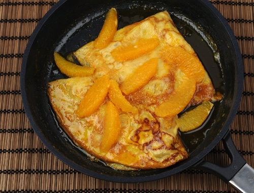 Recept pa crepes suzette