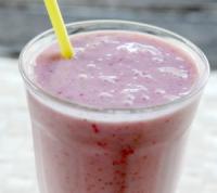 Hallondryck hallonsmoothie