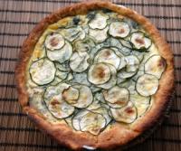 Squashpaj eller zucchinipaj med fetaost