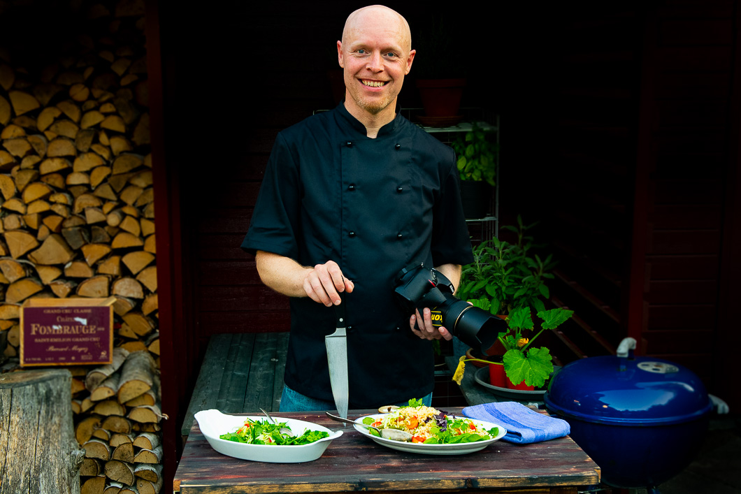 Henrik Mattsson, kock och skapare av Receptfavoriter