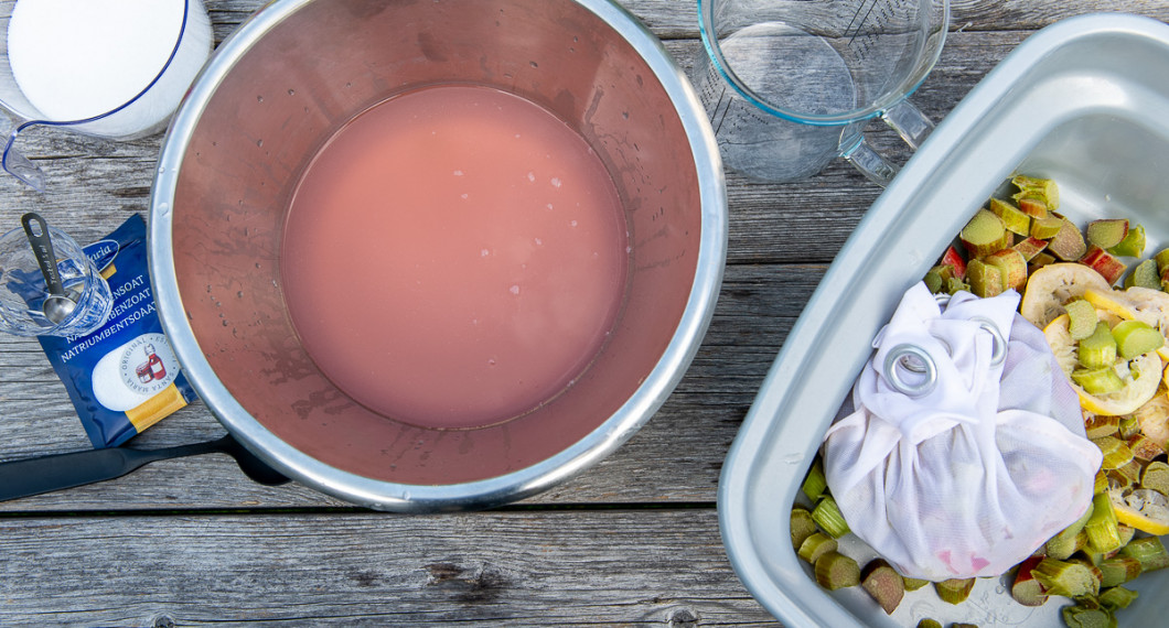 Pressa ut all saft. 