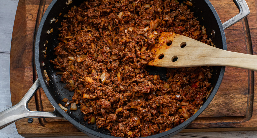 Fräs några minuter till.