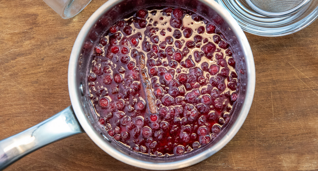 Koka ihop i fem minuter. 