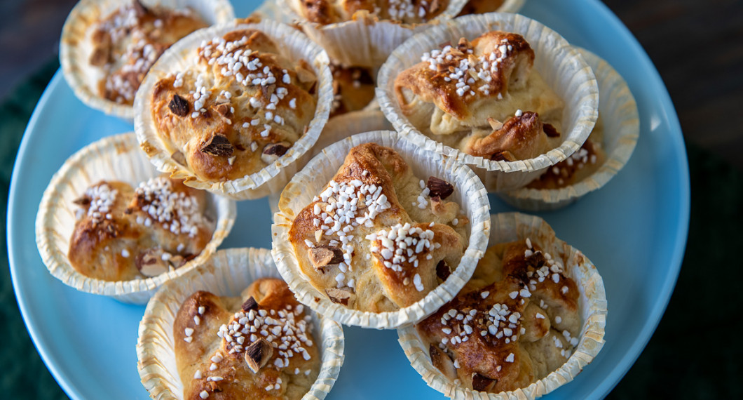 Rimbobullarna blir riktigt goda och smöriga i smaken. 