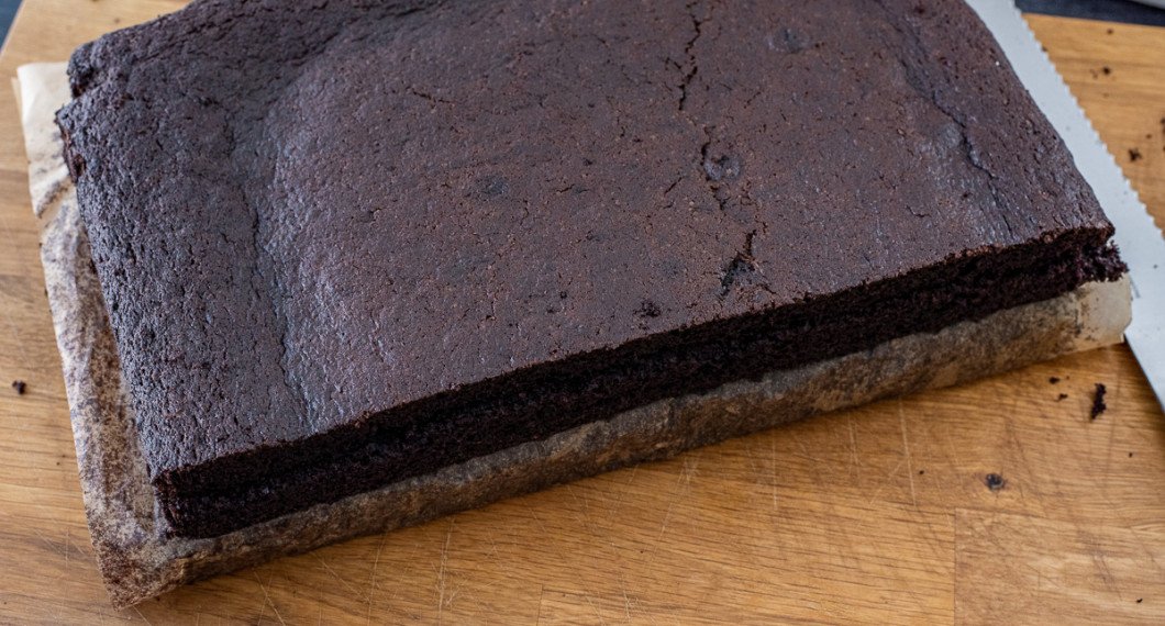 Tårtbottnarna är redo att användas till tårta. 