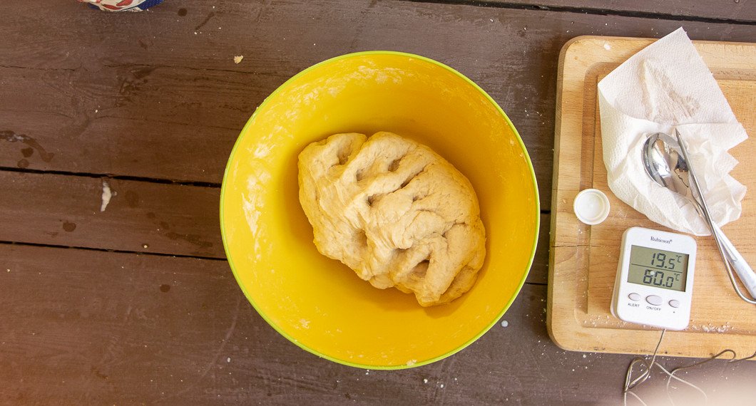 Degen till munkarna innan jäsning. 