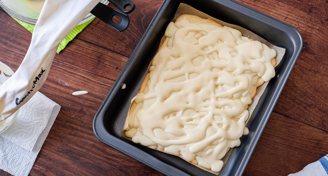 Grädda lager tills smeten är slut. 