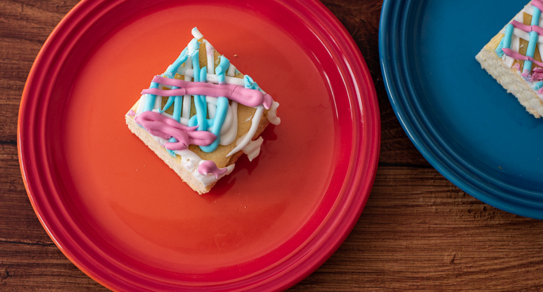 En spettekakasruta till fikat. 