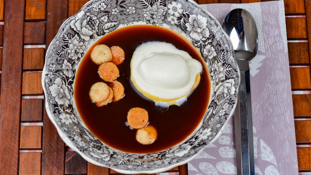 nyponsoppa pulver recept