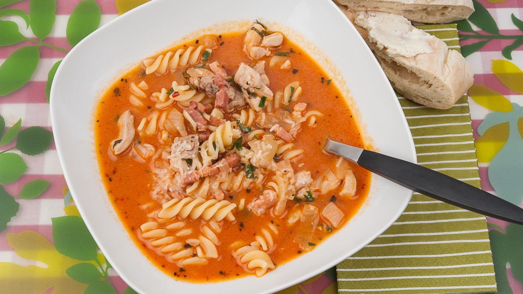 Soppa med pasta