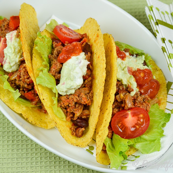 tacos med köttfärs tacos med köttfärs