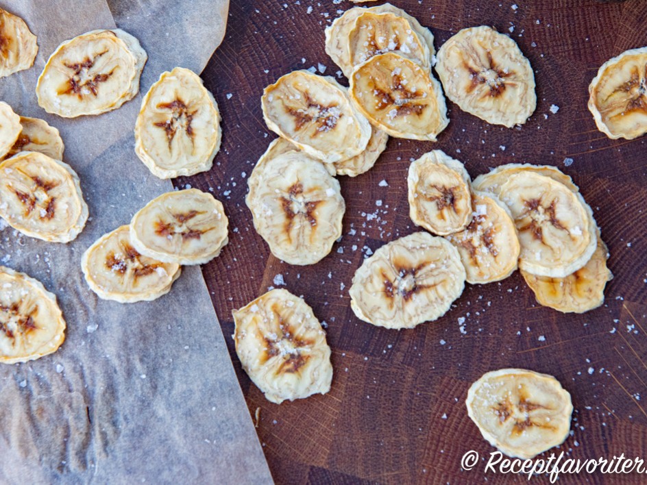torkad banan recept