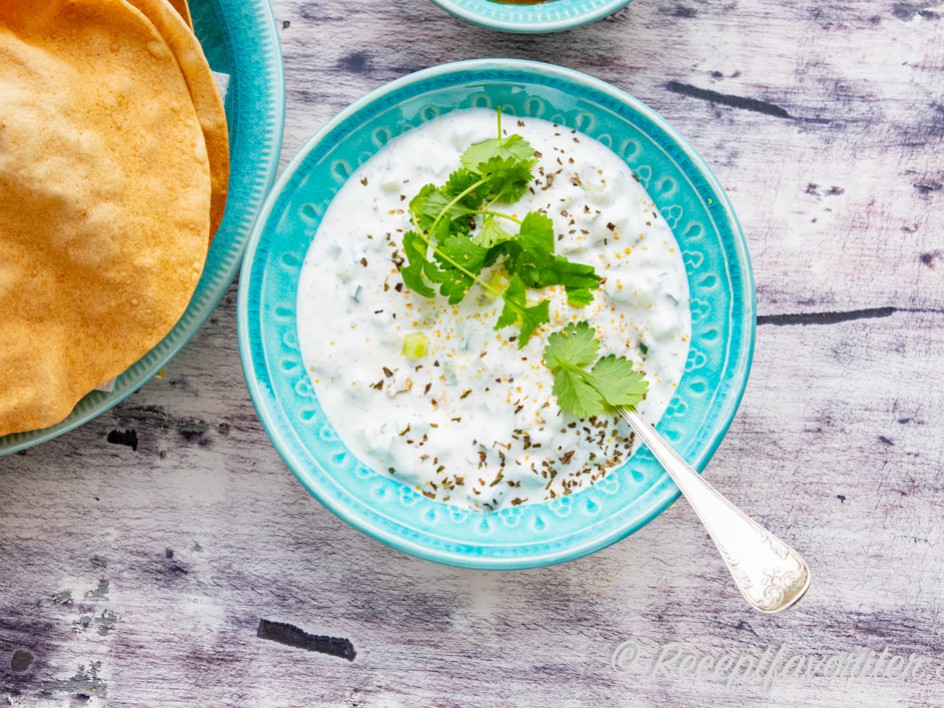indisk sås raita indisk sås raita