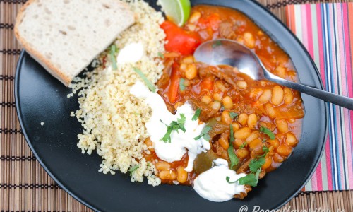 Chili con carne med biff