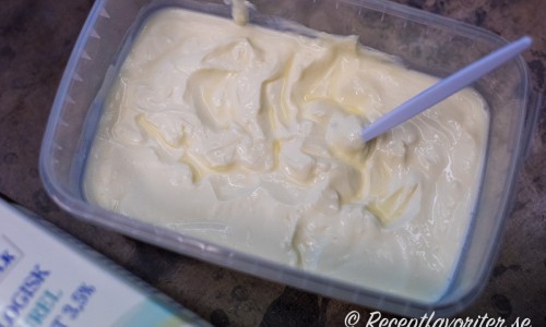Hemgjord matyoghurt