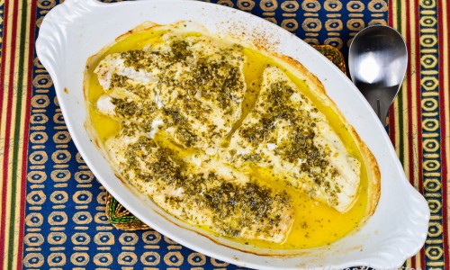 Marockansk fisk i ugn