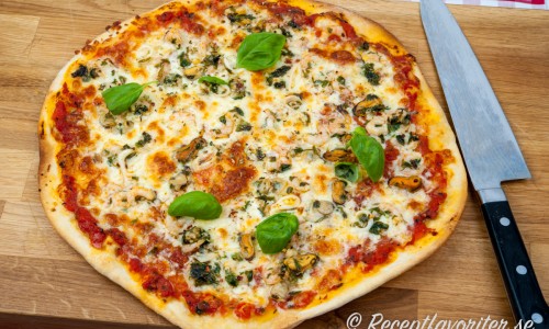 Pizza Marinara skaldjurspizza