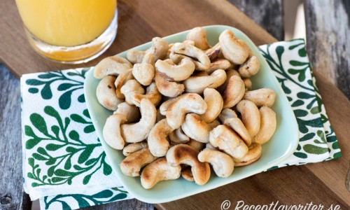 Recept med cashewnötter