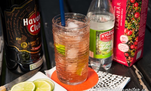 Recept med tranbärsjuice som drinkar och cocktails med mera. 