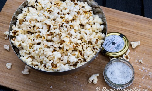 Popcorn med tryffelsalt - ett popcorn med mer vuxensmak
