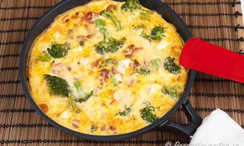Vegetarisk omelett