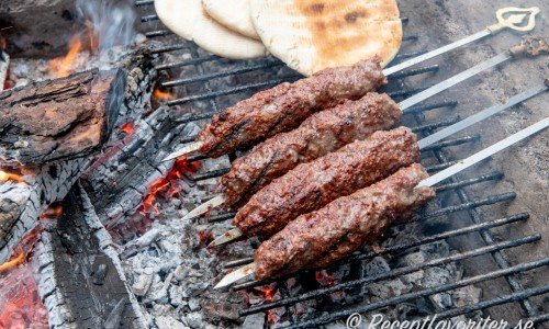 Cevapcici på grillen