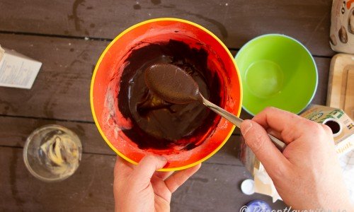 Chokladglasyr till munkarna