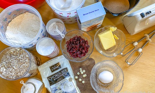 Ingredienser till kakorna