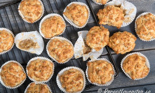 Muffins eller scones med kvarg