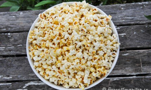 Hempoppade popcorn