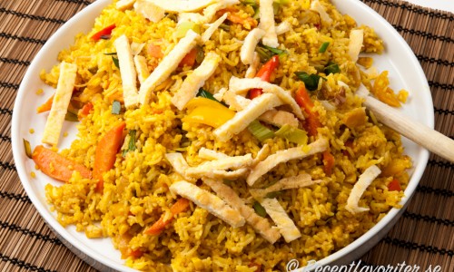 Stekt ris fried rice