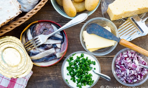 Ingredienser till surströmmingsklämmorna