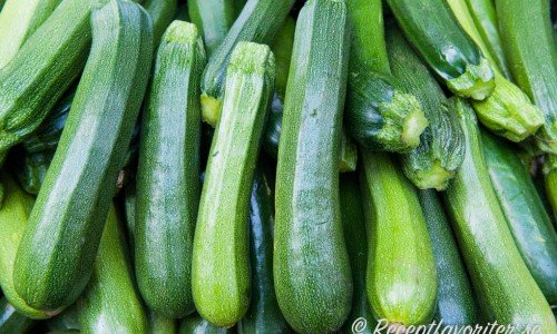 Recept med zucchini eller squash