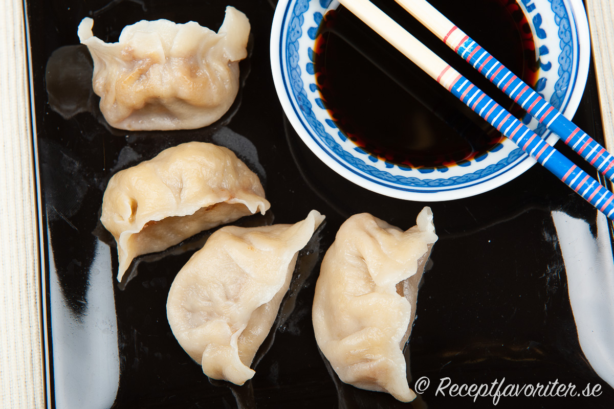 Dumplings med räkor Dumplings med räkor