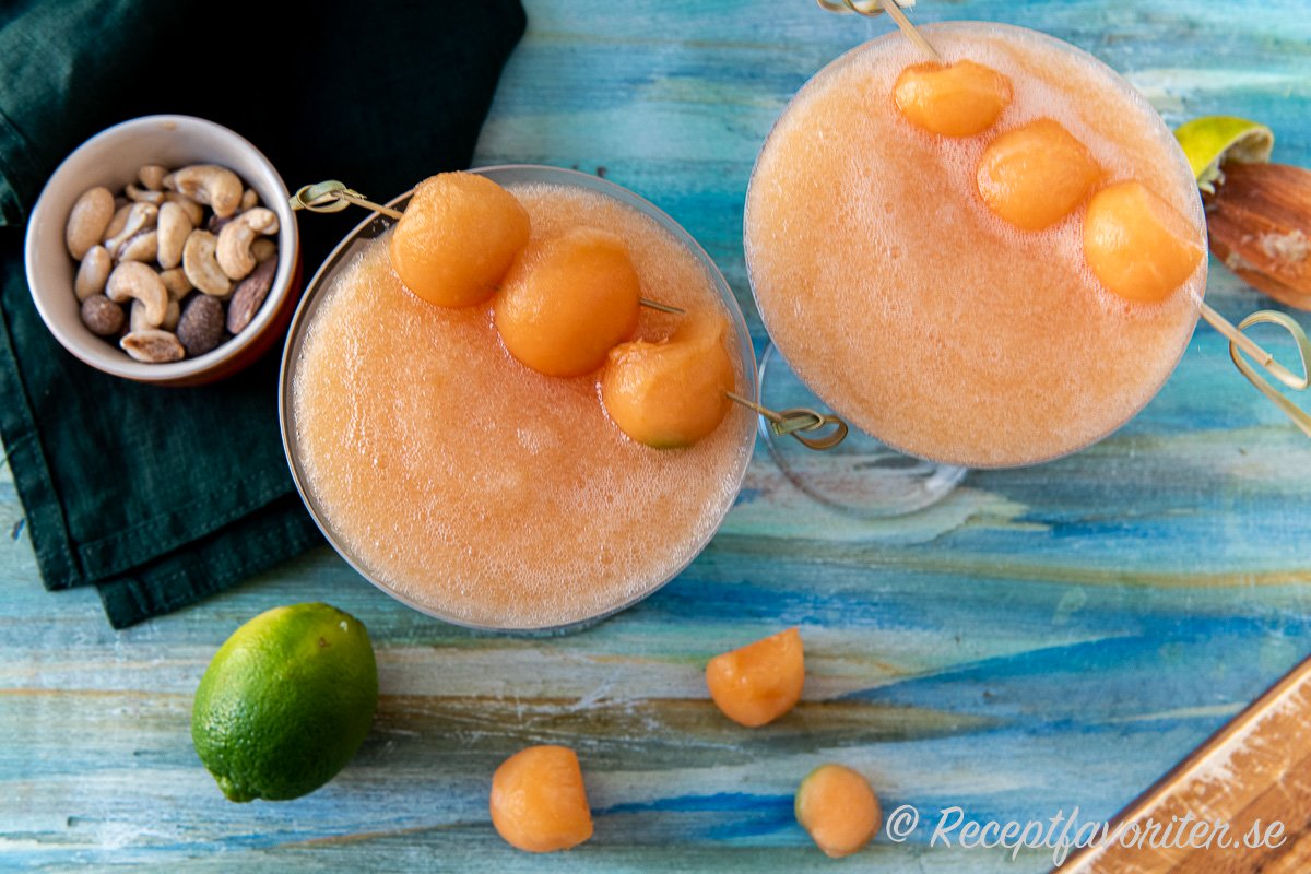 Gillar du melon, romcocktails, isig läskande lös sorbet, frisk lime kombinerat med sötma så är detta drinken för dig. 