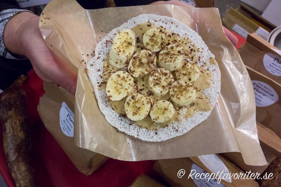Brasilianska tapioka pannkakor - helt vegana Brasilianska tapioka pannkakor - helt vegana