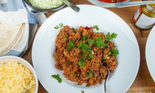 Tacofärs eller tacokryddad köttfärs